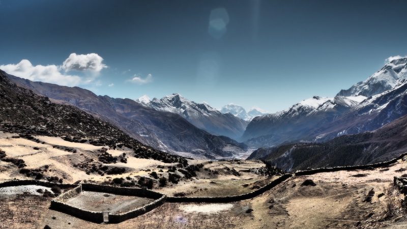 Trekking Camp De Base Des Annapurnas Au Népal