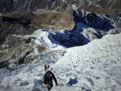 Ascension du Lobuche Peak nepal alpinisme