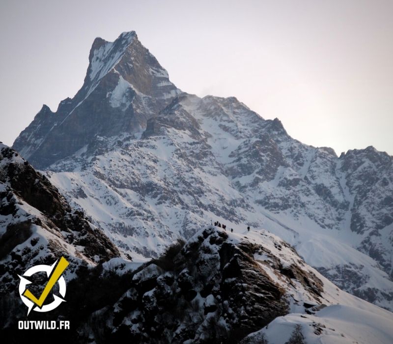 Ascension Du Mardi Himal (5 553M) Au Népal – Himalaya