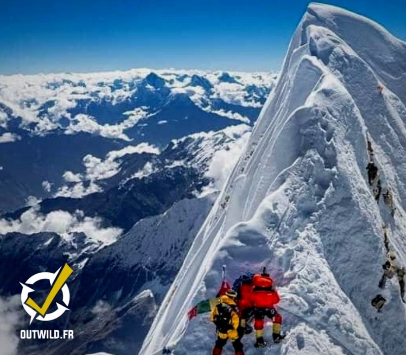 Ascension Mont Manaslu Népal