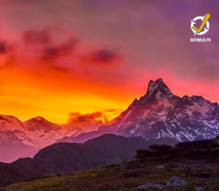 Ascension Du Mardi Himal (5 553M) Au Népal – Himalaya