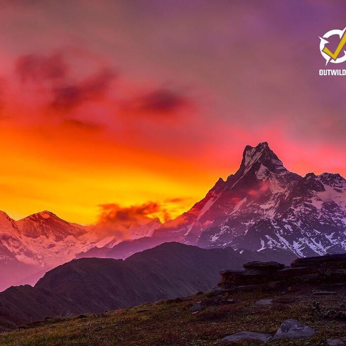 Ascension Du Mardi Himal (5 553M) Au Népal – Himalaya