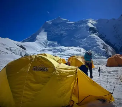 Ascension Mont Himlung Himal (7126M) au Népal - Himalaya