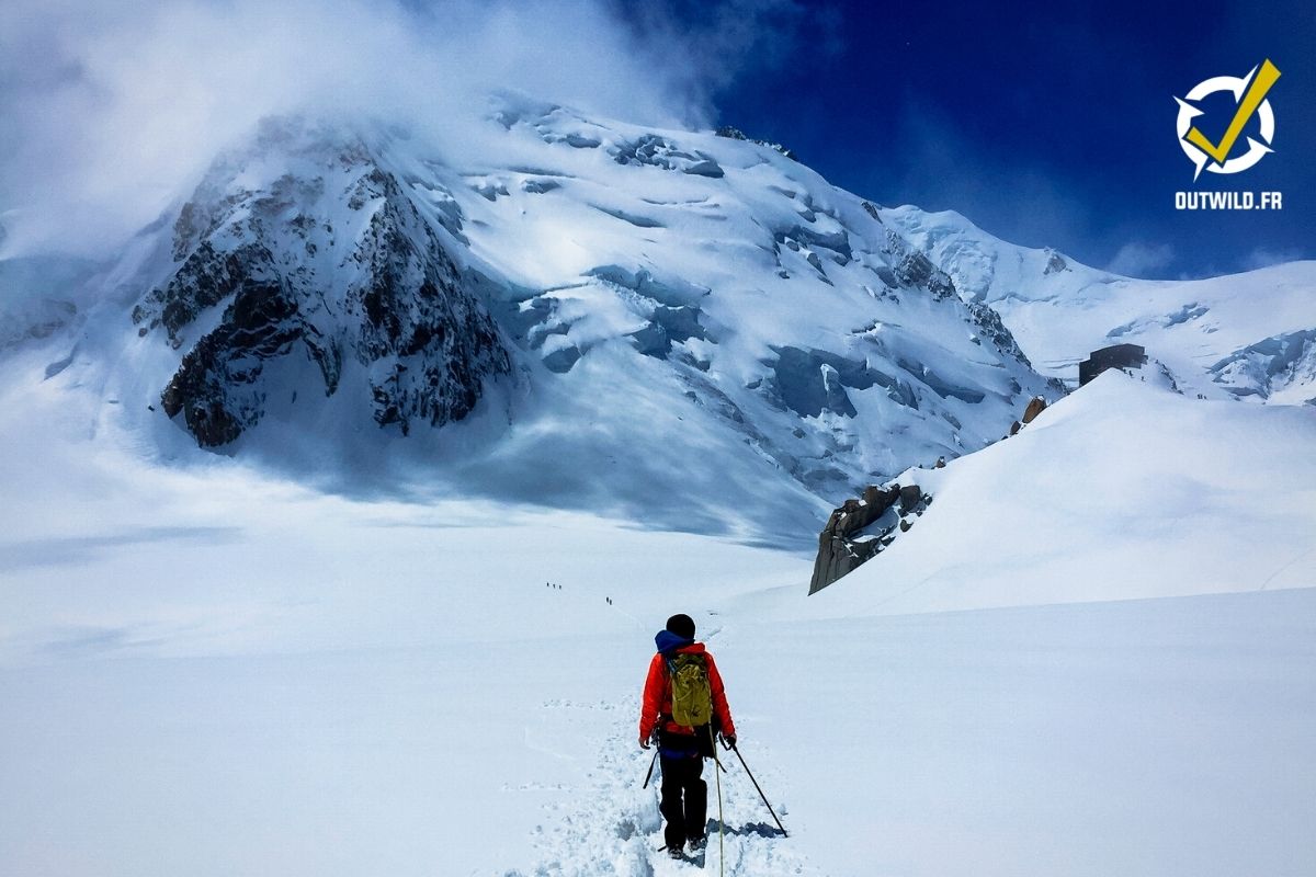 gravir le Mont Blanc - sommet europe