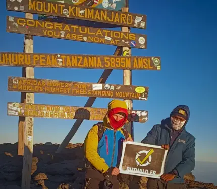 Trekking ascension Kilimandjaro (5895 m) en Tanzanie – sommet Afrique