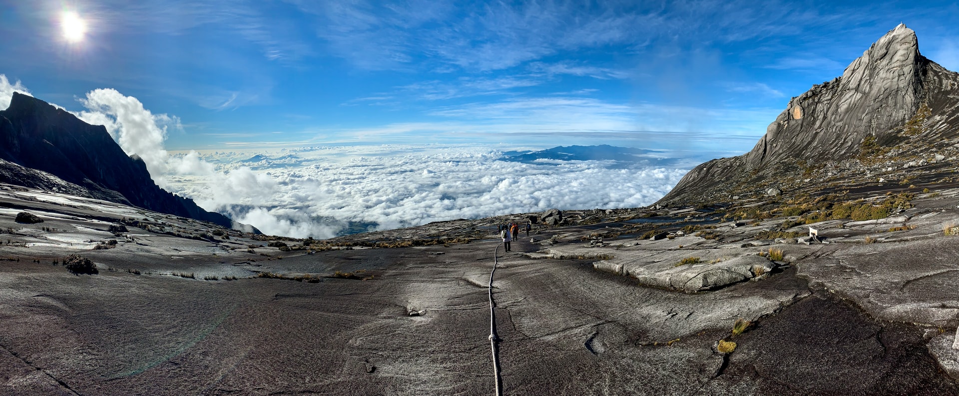 kinabalu malaisie sommet montagne