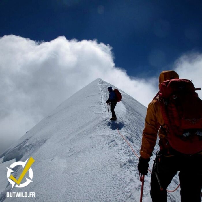 ascension mont-blanc pas cher chamonix toit europe alpinisme voie normale