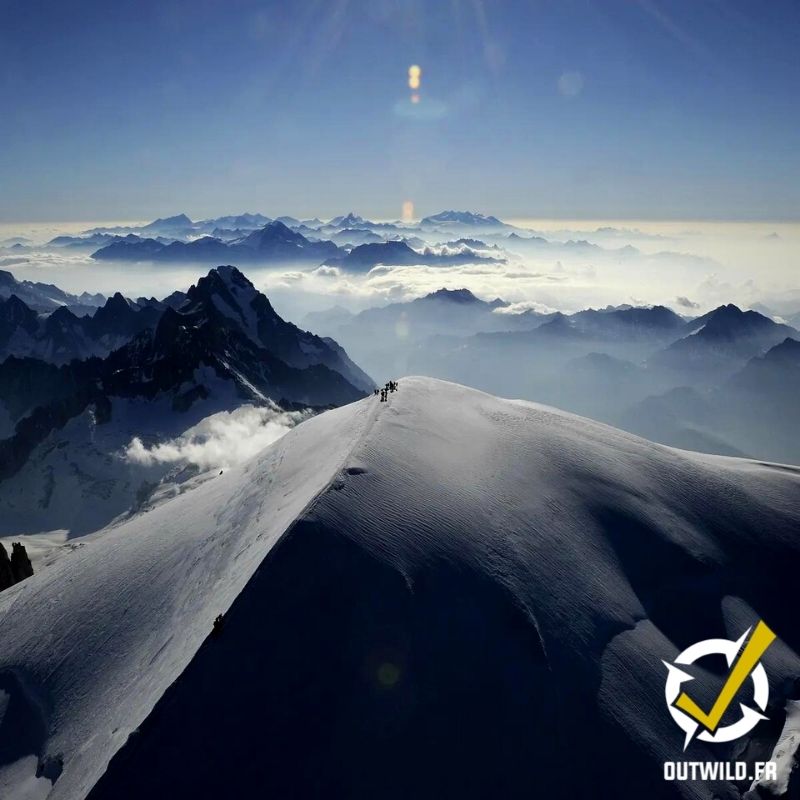 ascension mont-blanc pas cher chamonix toit europe alpinisme voie normale
