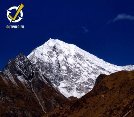 Ascension Mont Naya Khang Avec Col Ganjala Au Népal -Himalaya