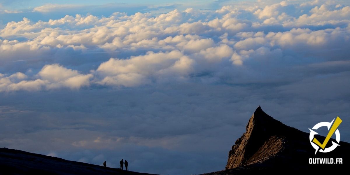 kinabalu malaisie sommet montagne