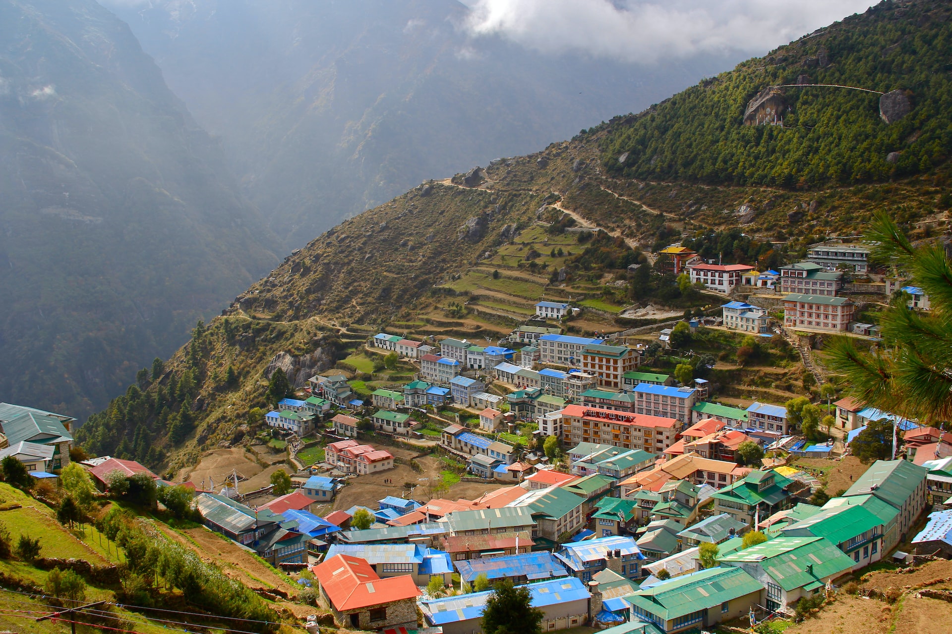 Namche Bazar sherpas