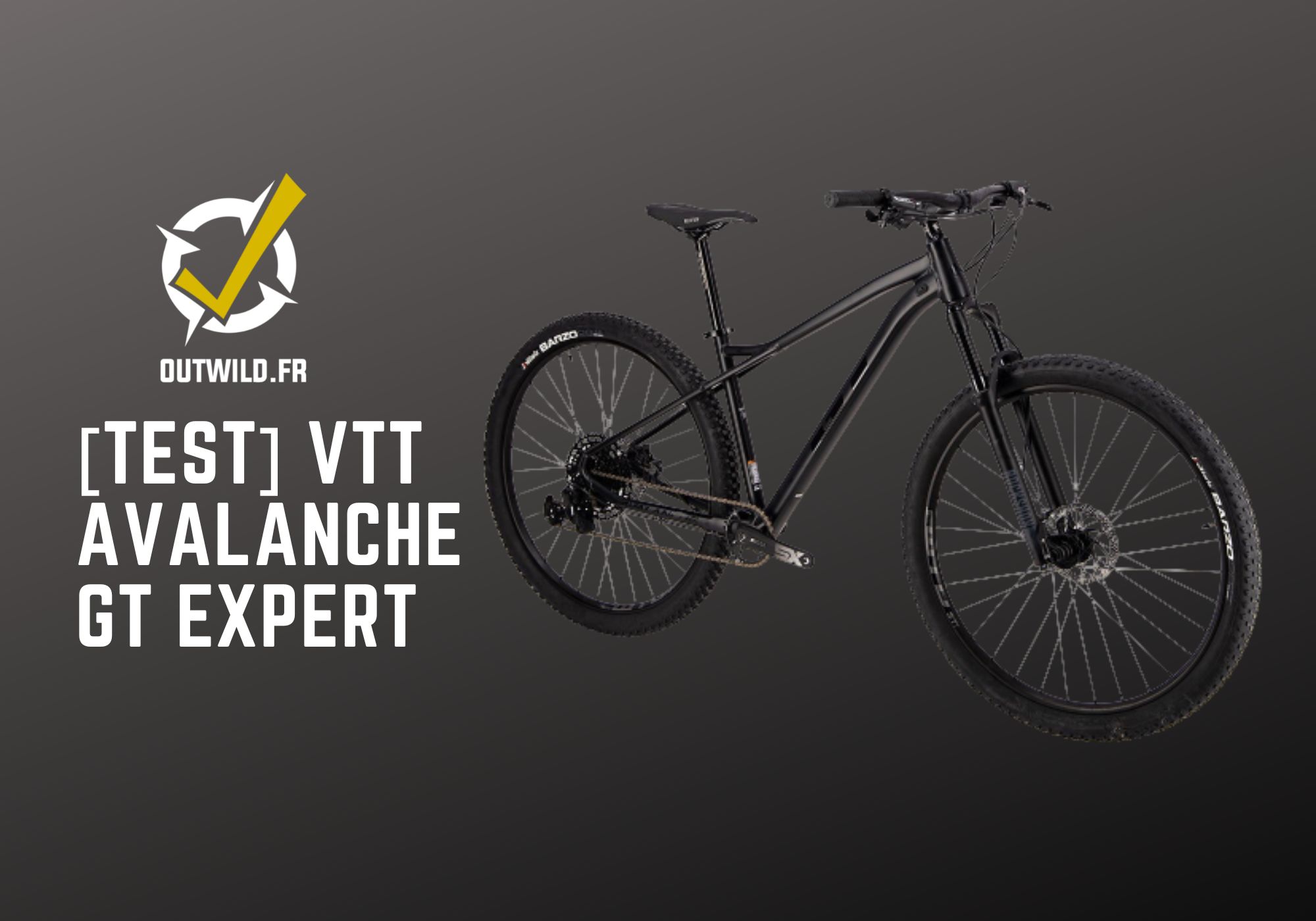 VTT GT Avalanche Sport 27.5' bleu gris- 2021