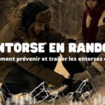 entorse en randonnée