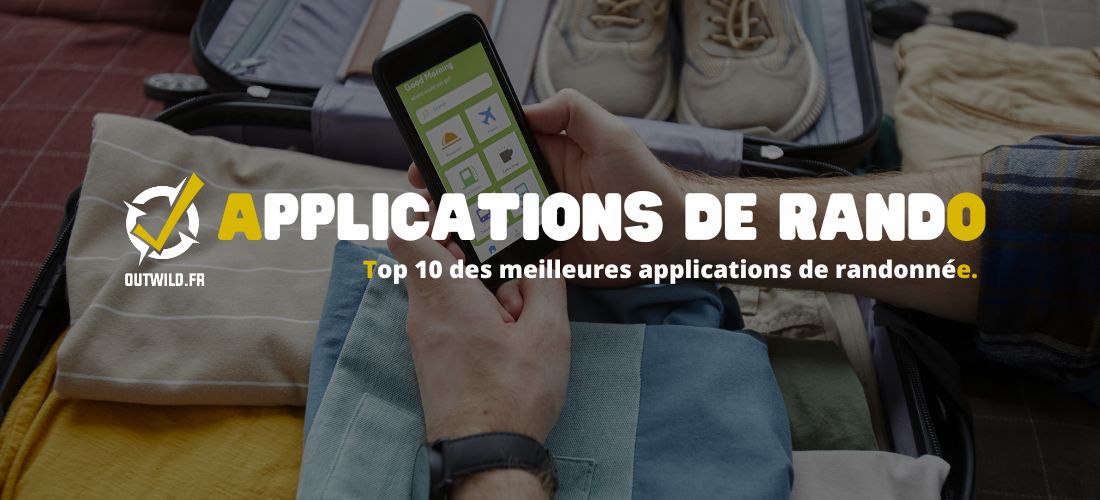 Top des meilleures applications de randonnée