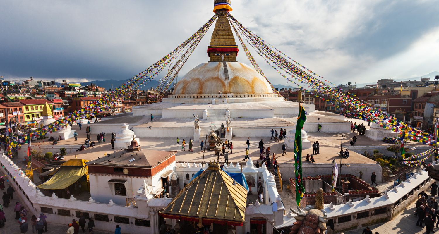 Boudhanath katmandou nepal