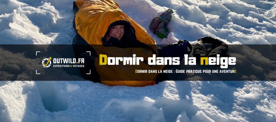 Dormir dans la neig﻿e