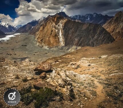 Trek glacier de Batura au Pakistan