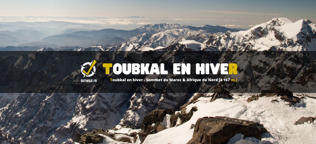 Photos & vidéo du Toubkal en hiver - Sommet du Maroc & Afrique du Nord [4 167 m.]