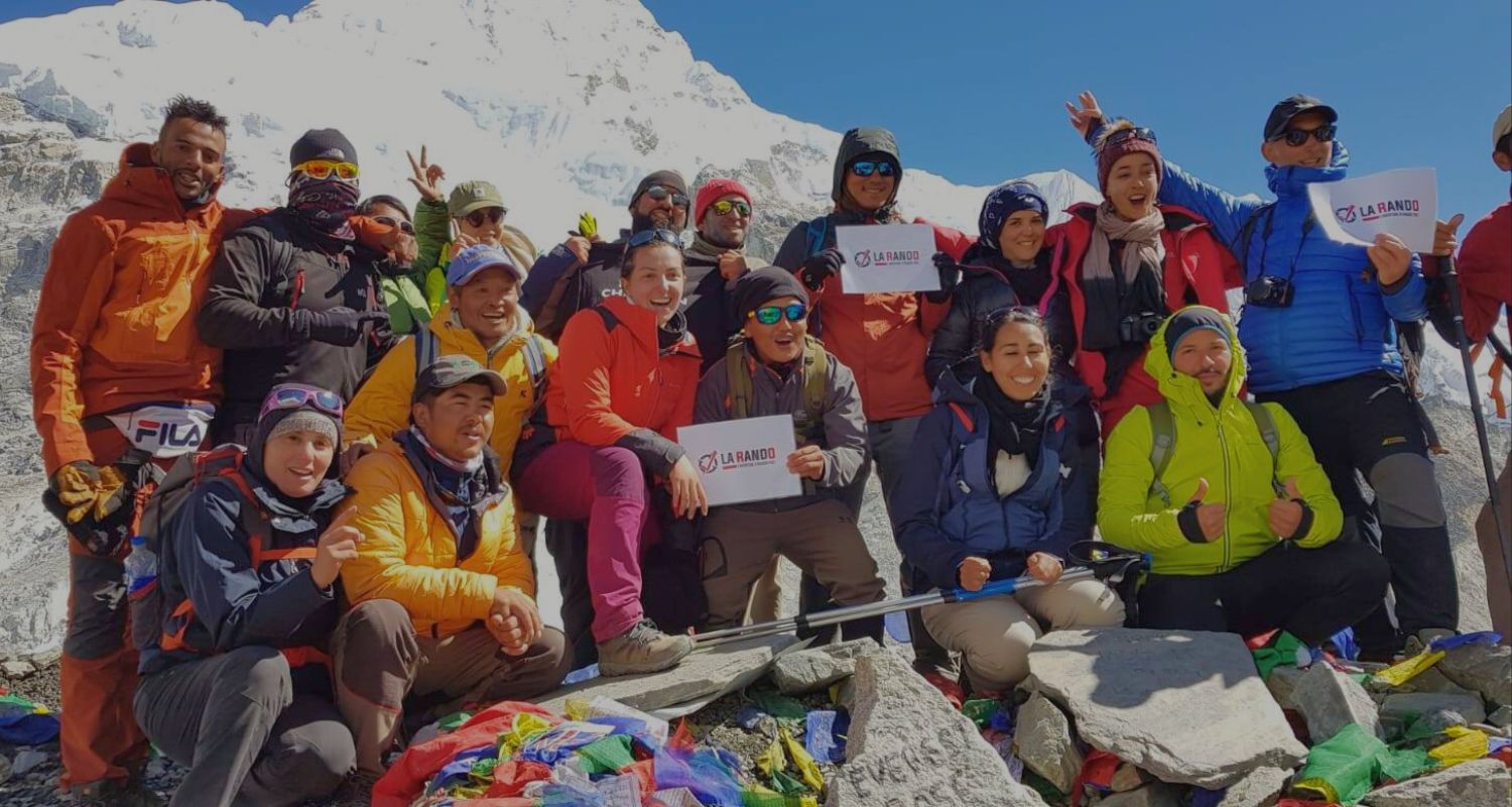 la rando camp de base everest