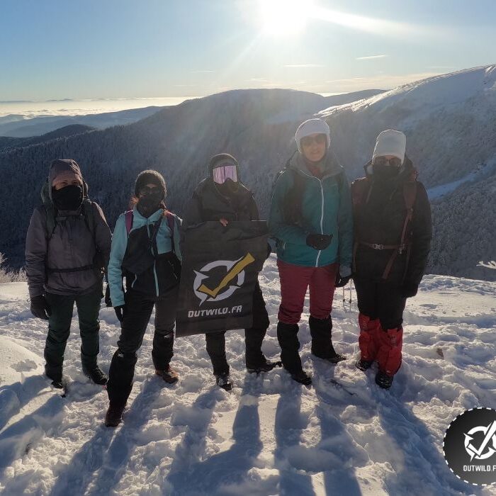 Randonnée en groupe dans les Vosges