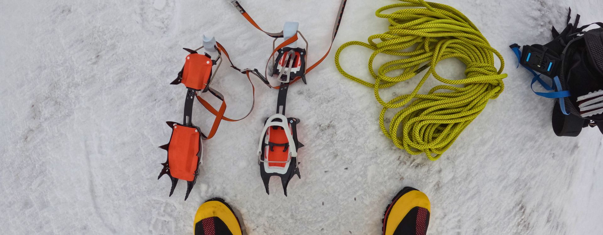 Test crampons Petzl Sarken alpinisme