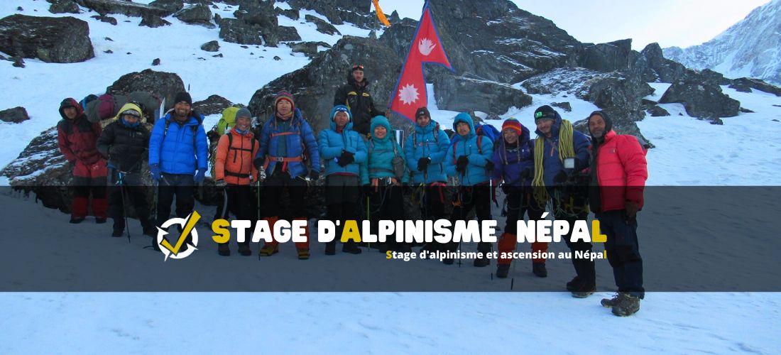 Stage d'alpinisme et ascension au Népal