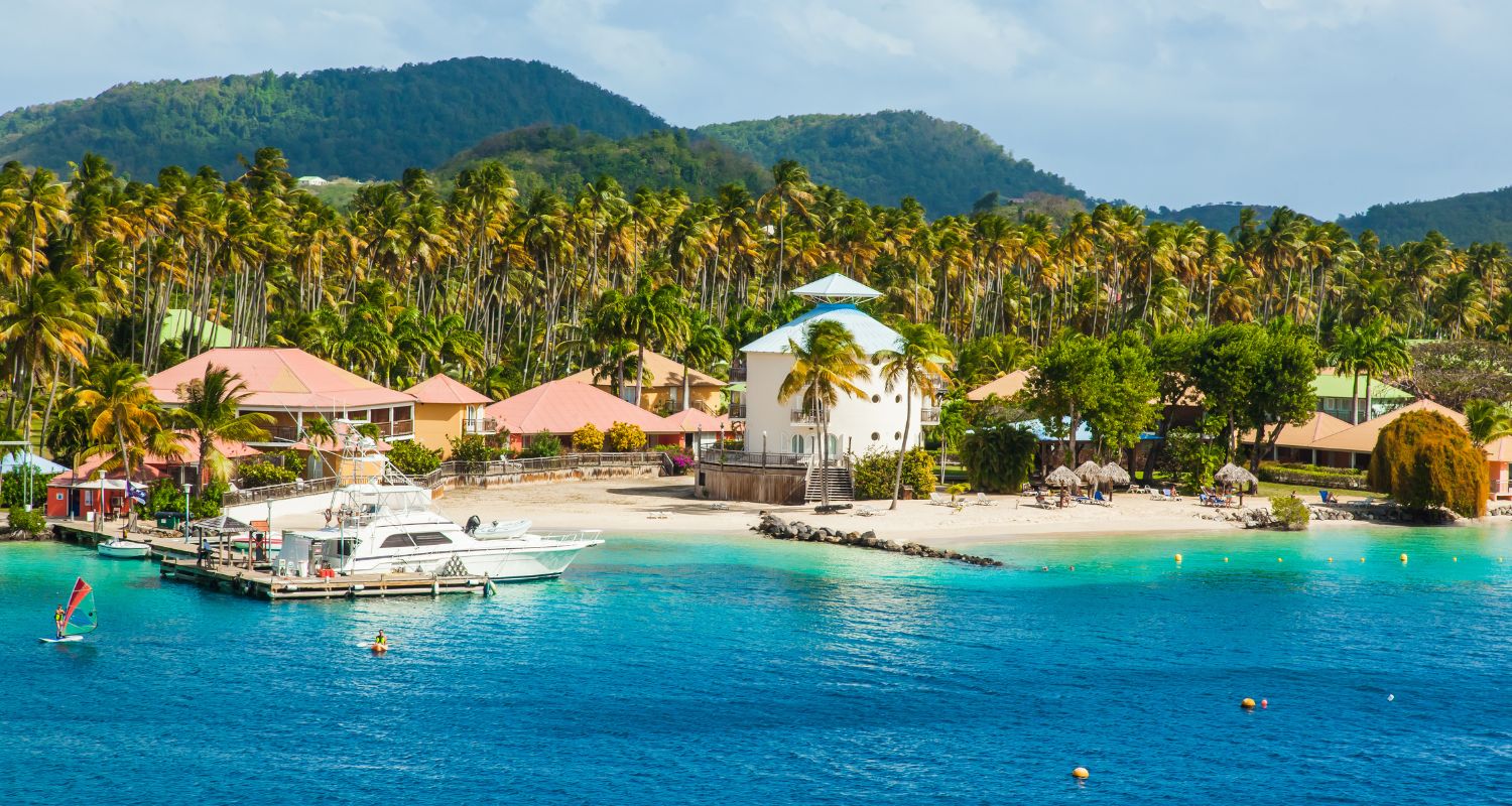 plage en Martinique