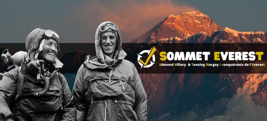 Edmund Hillary et Tenzing Norgay : conquérants de l'Everest