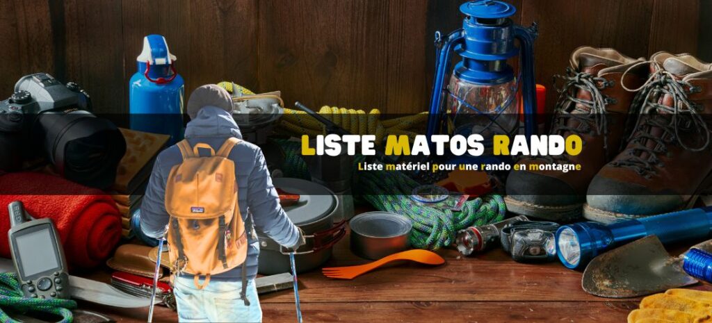 La liste du matériel indispensable pour une rando en montagne