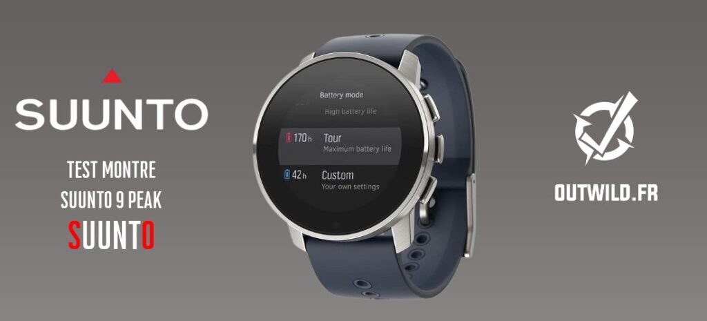 Test de la montre Suunto 9 Peak