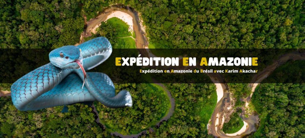 Expédition en Amazonie du Brésil avec Karim Akachar