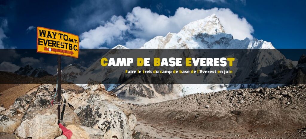 Faire le trek du camp de base de l'Everest en juin