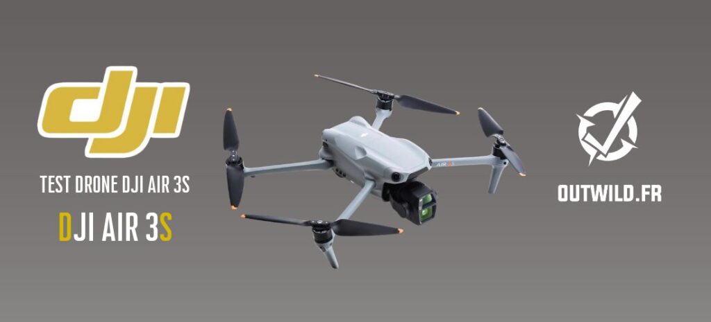 Test du drone DJI Air 3S (DJI RC 2)