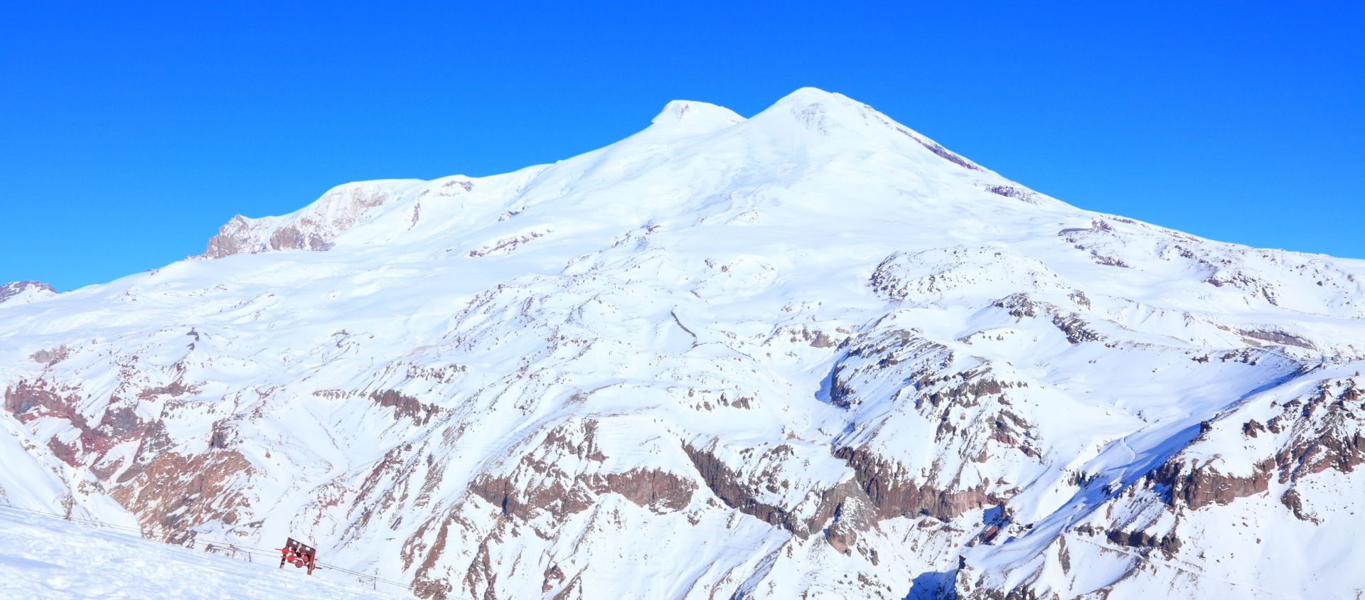 Le Mont Elbrouz, Russie