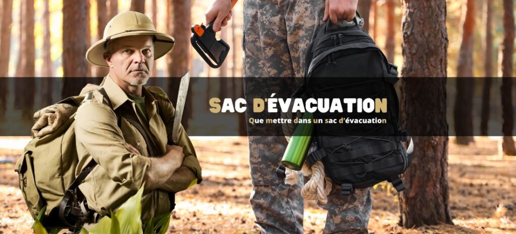 Que mettre dans un sac d’évacuation
