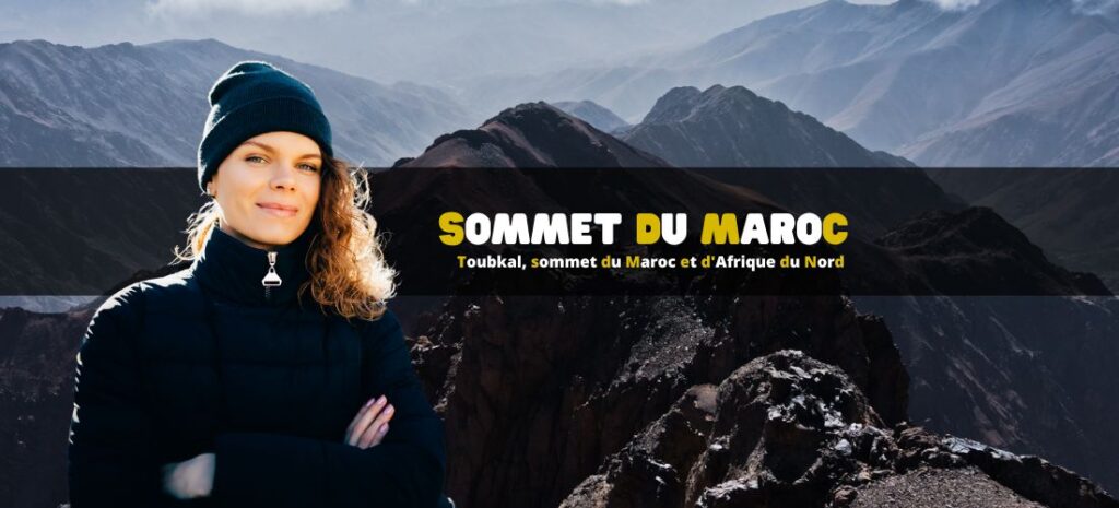 Toubkal, sommet du Maroc et d'Afrique du Nord