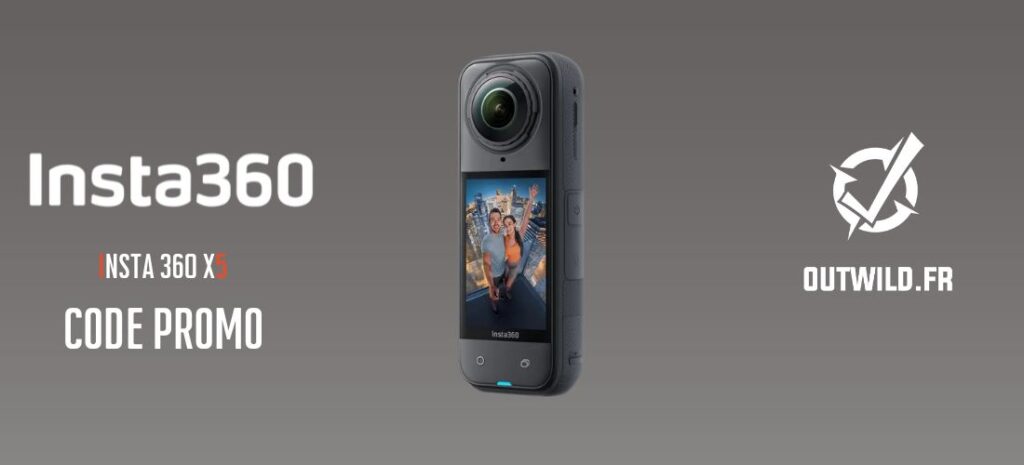 Code promo Insta360 X5 - caméra d'action