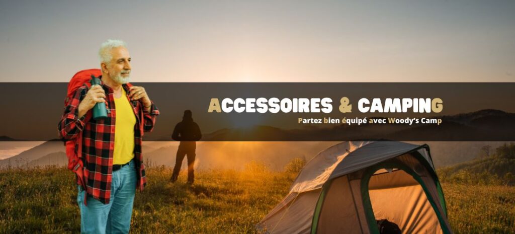 Accessoires outdoor et camping nature : Partez bien équipé avec Woody’s Camp