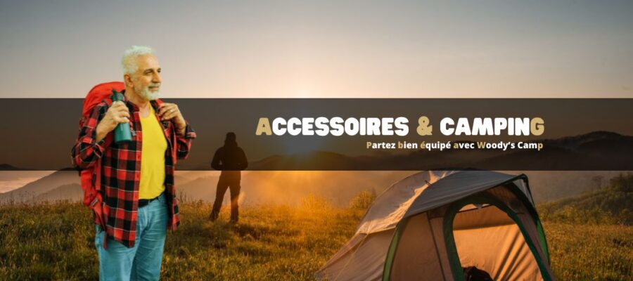 Accessoires outdoor et camping nature : Partez bien équipé avec Woody’s Camp
