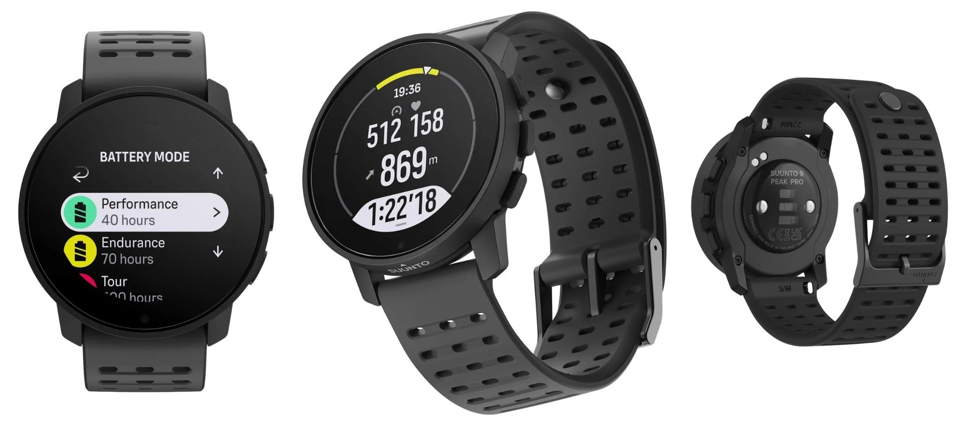 Test montre Suunto 9 Peak Pro All Black