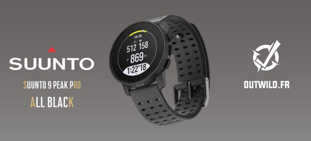 Test montre Suunto 9 Peak Pro All Black