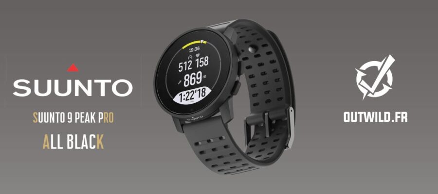 Test montre Suunto 9 Peak Pro All Black