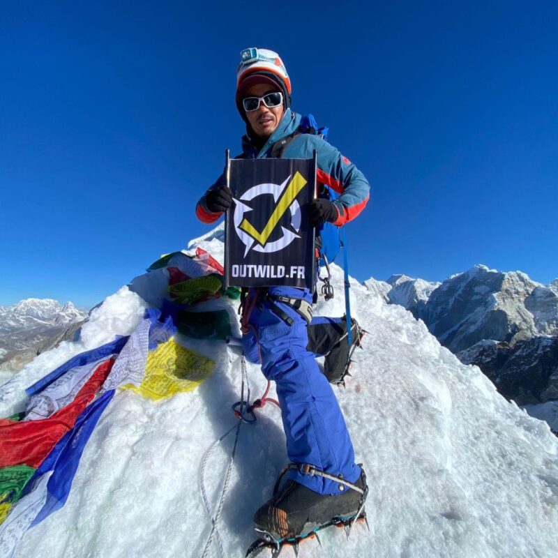 Votre bannière entreprise au sommet de l'Everest - Népal – Image 6