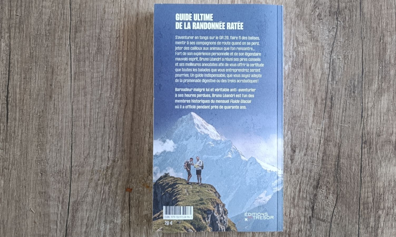 Test de lecture Guide Ultime de la Randonnée Ratée de Bruno Léandri