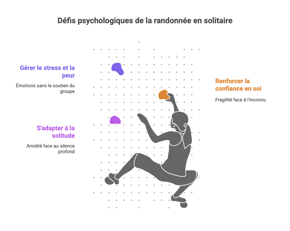 Aspects psychologiques de la randonnée en solitaire