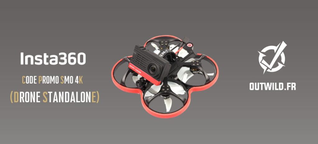 Code promo SMO 4K (Drone Standalone) Insta360