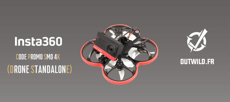 Code promo SMO 4K (Drone Standalone) Insta360