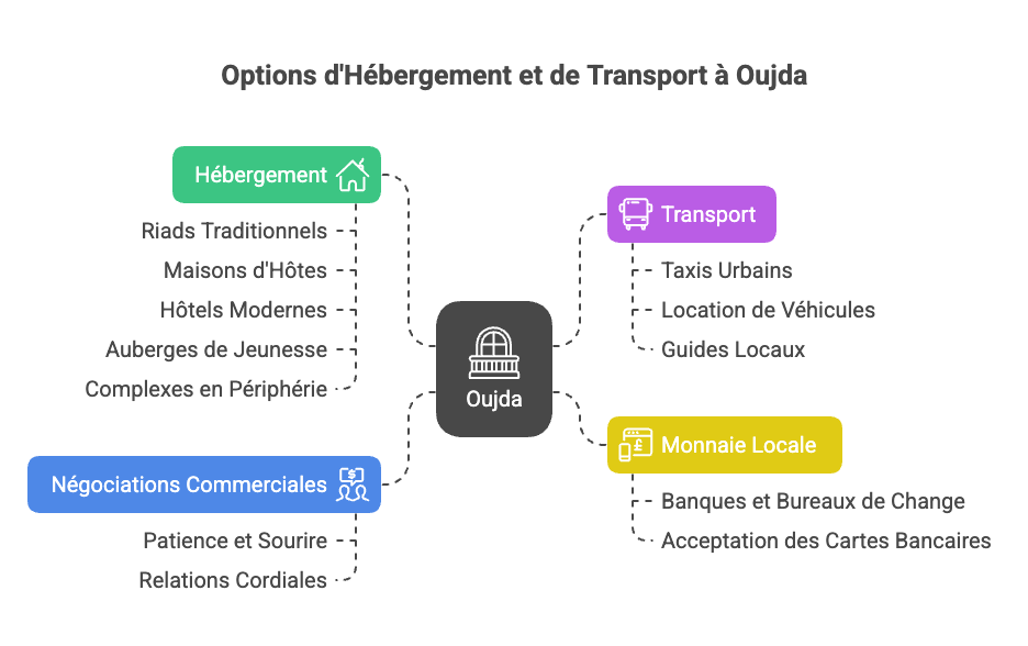 Hébergement et transport local