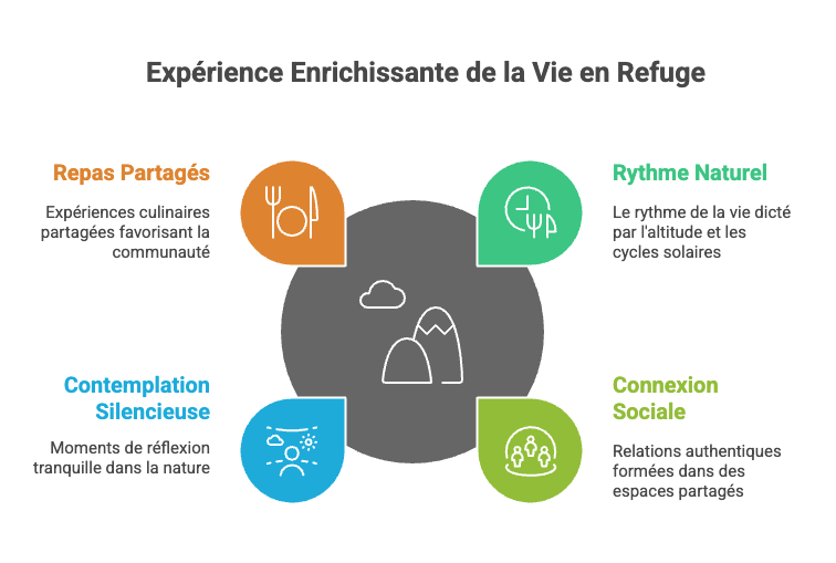 L'expérience unique de la vie en refuge