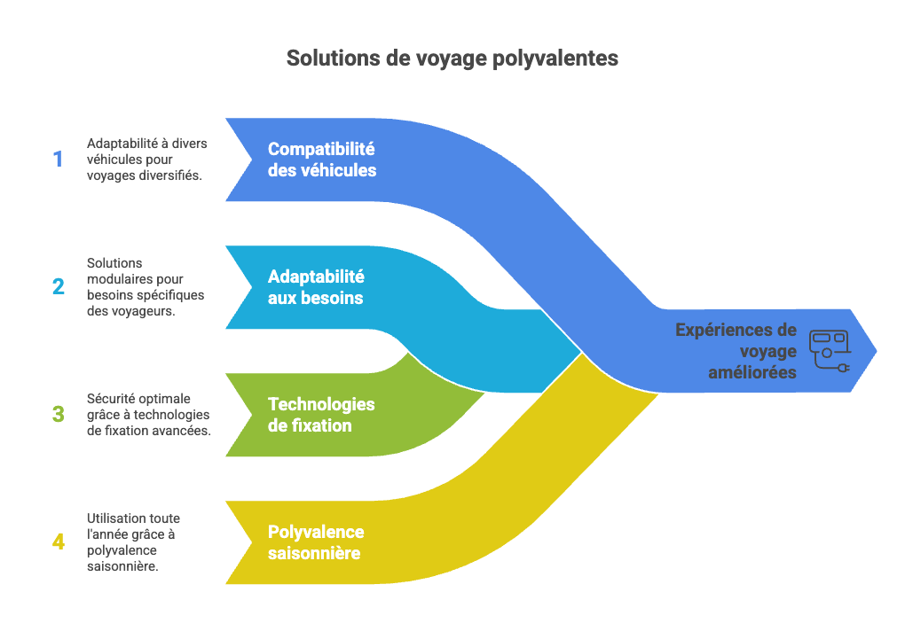 Polyvalence et adaptabilité à différents véhicules